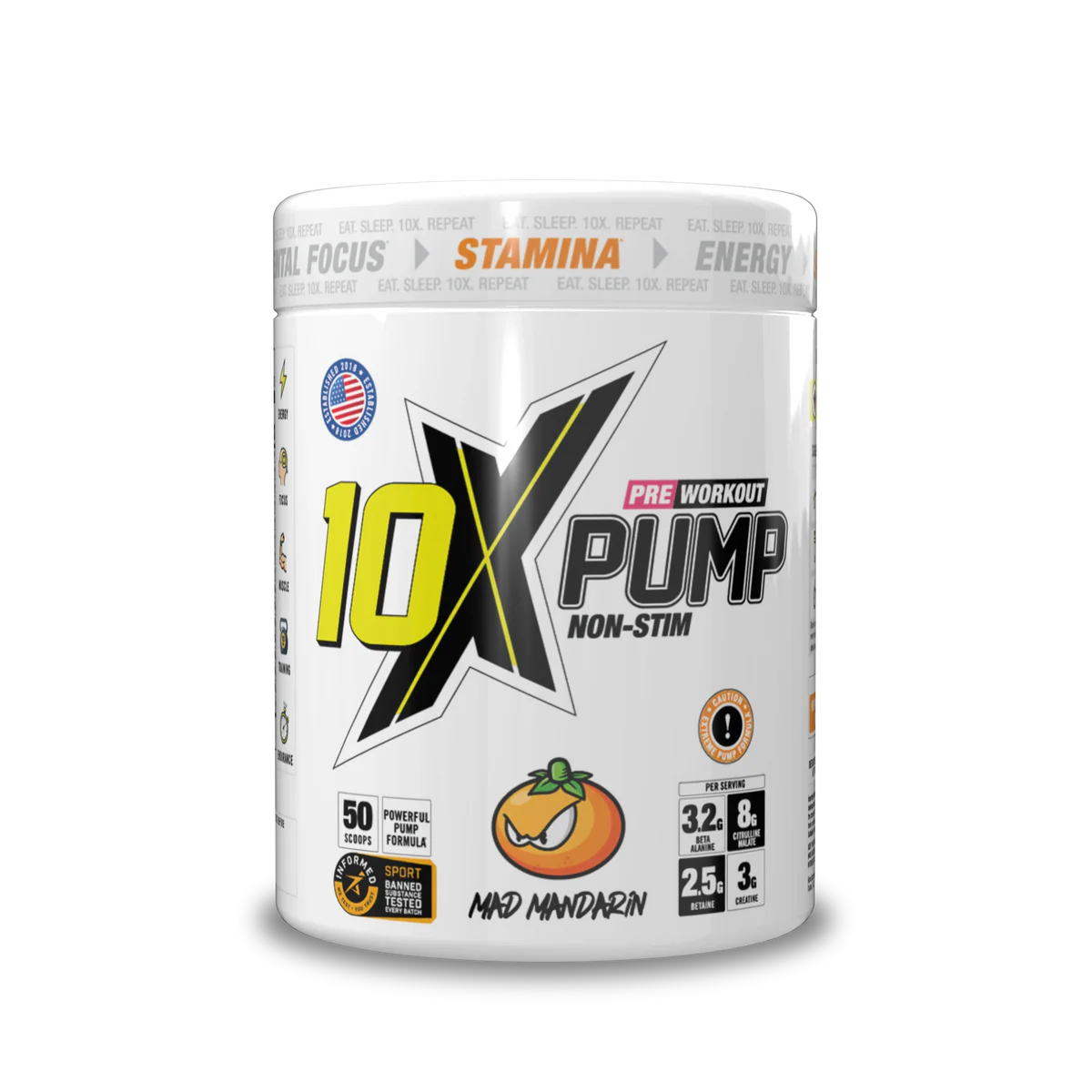 PUMP (NON-STIM) PRE WORKOUT POWDER