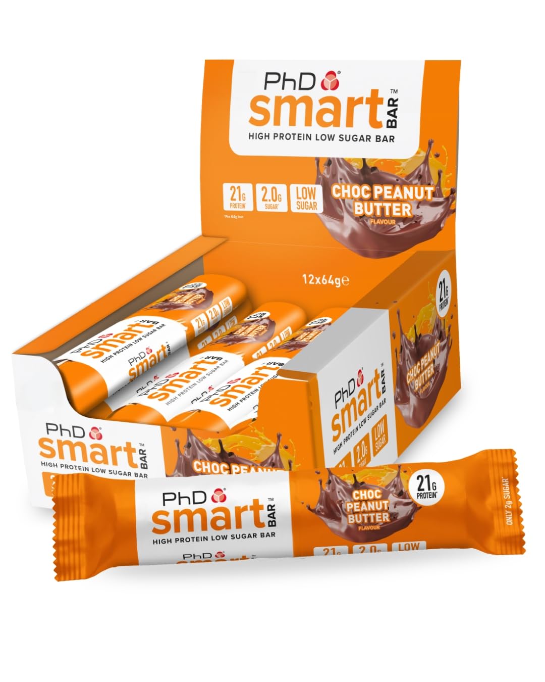 SMART PROTEIN BAR 12X64G