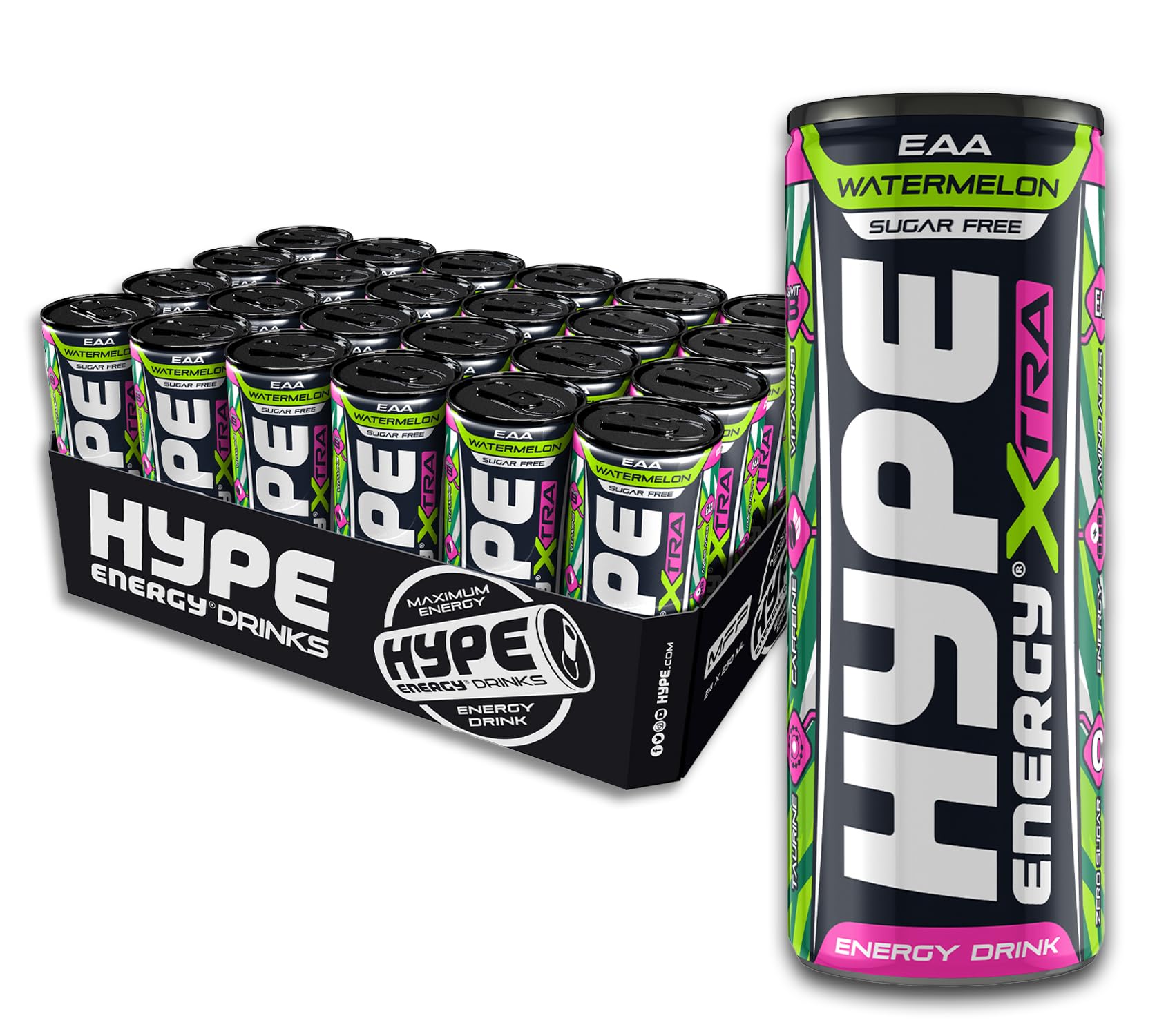 HYPE - XTRA EAA ZERO SUGAR RTD CANS