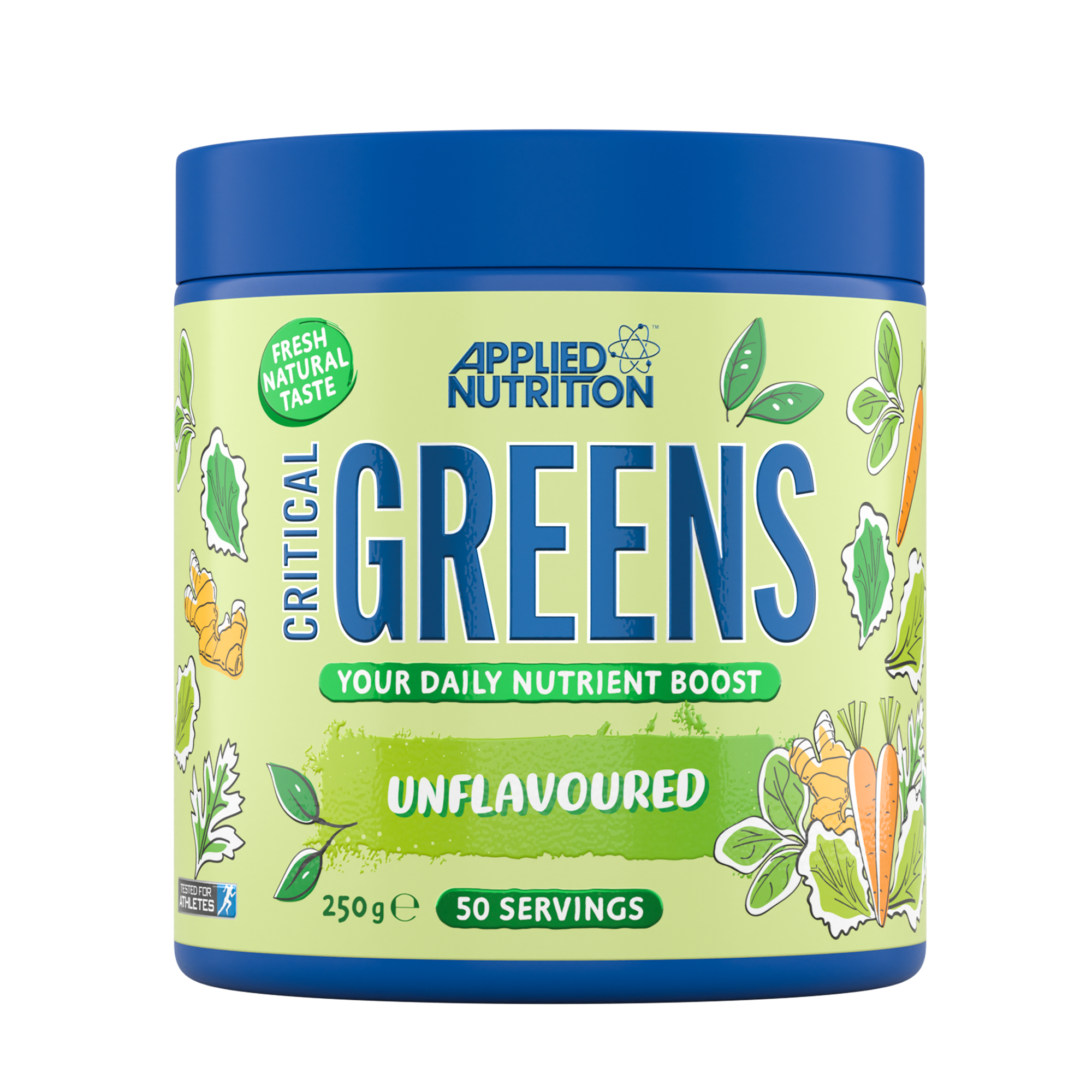 APPLIED NUTRITION - CRITICAL GREENS FLAVOURED POWDER