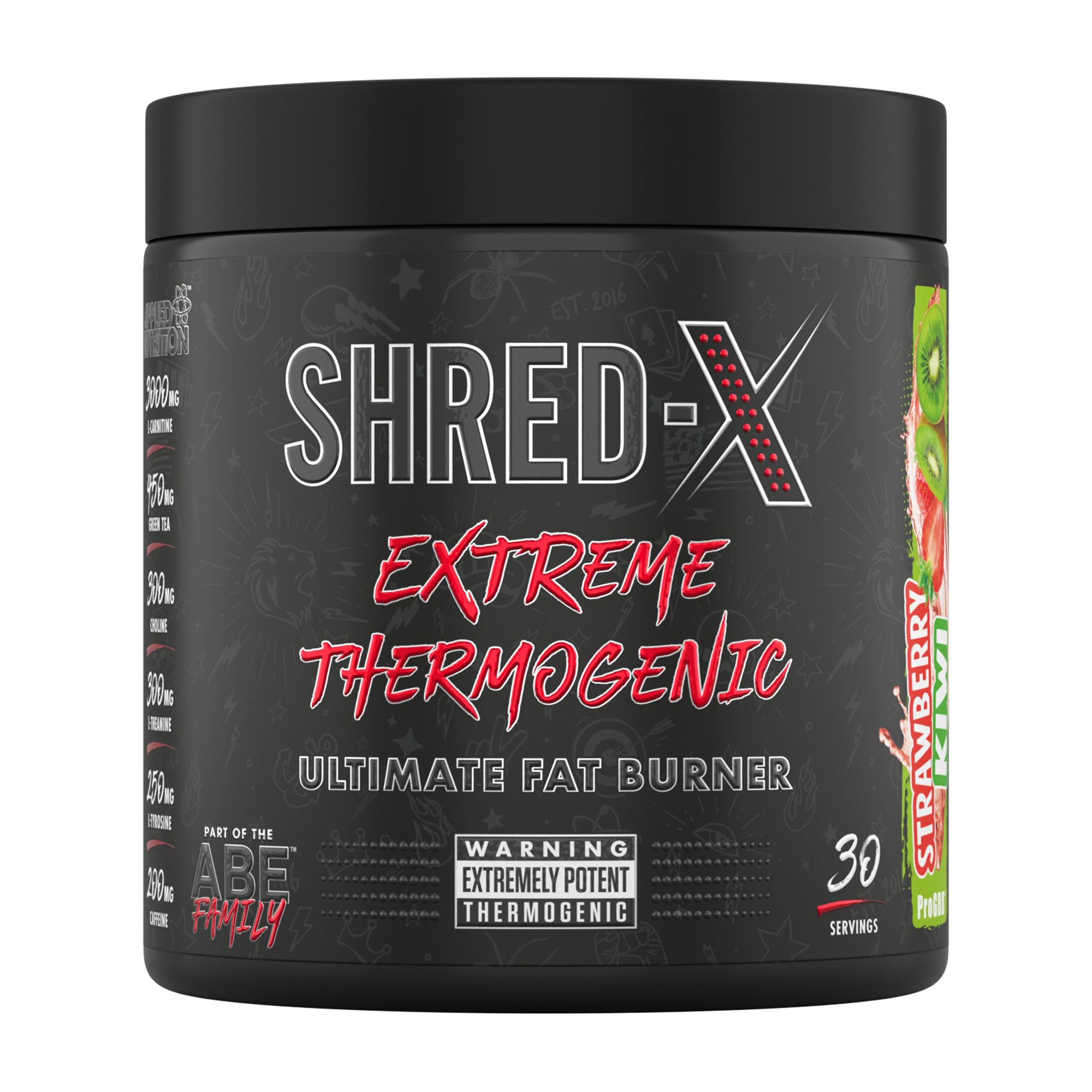 APPLIED NUTRITION - SHRED-X EXTREME THERMOGENIC FAT BURNER