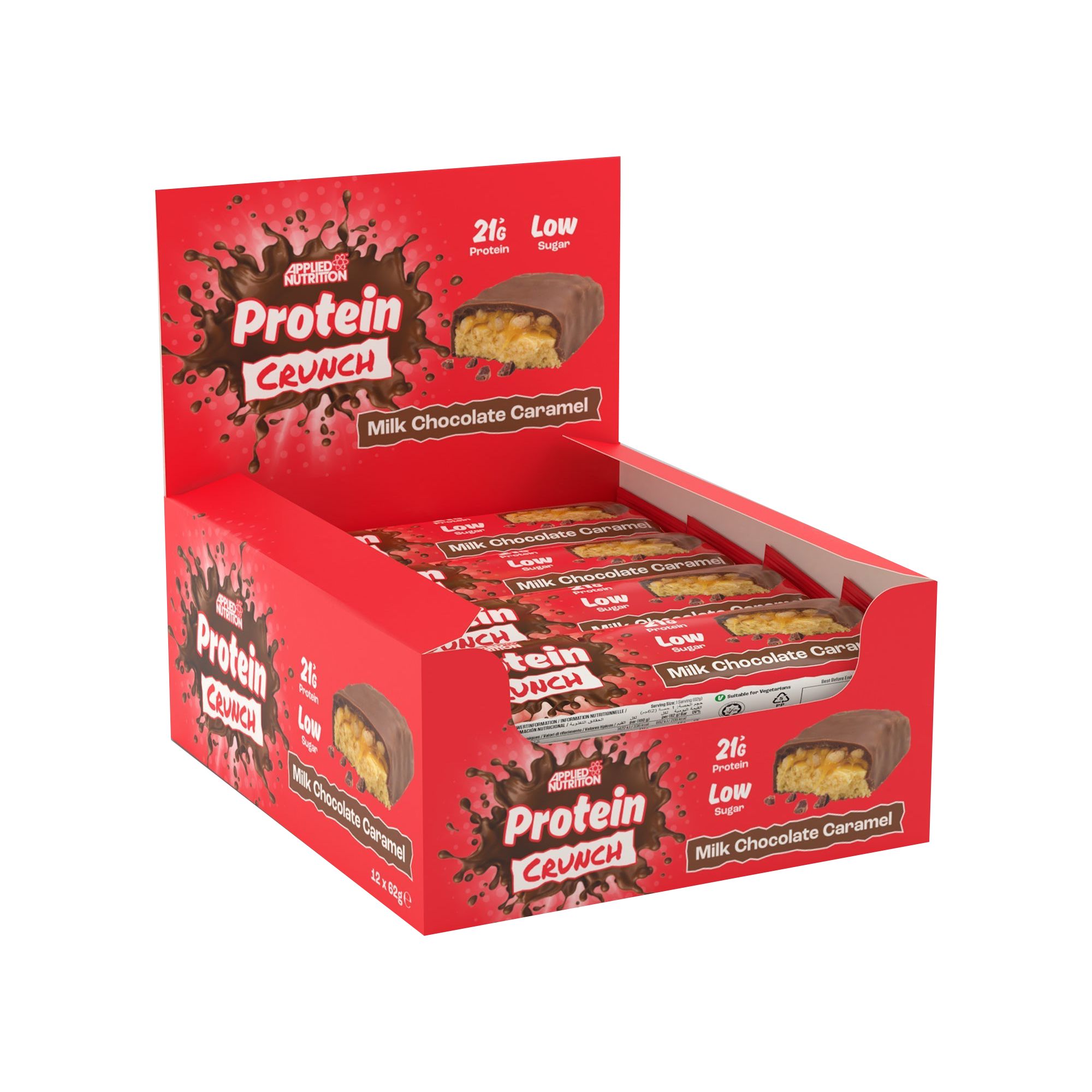 APPLIED NUTRITION - HIGH PROTEIN CRUNCH BARS