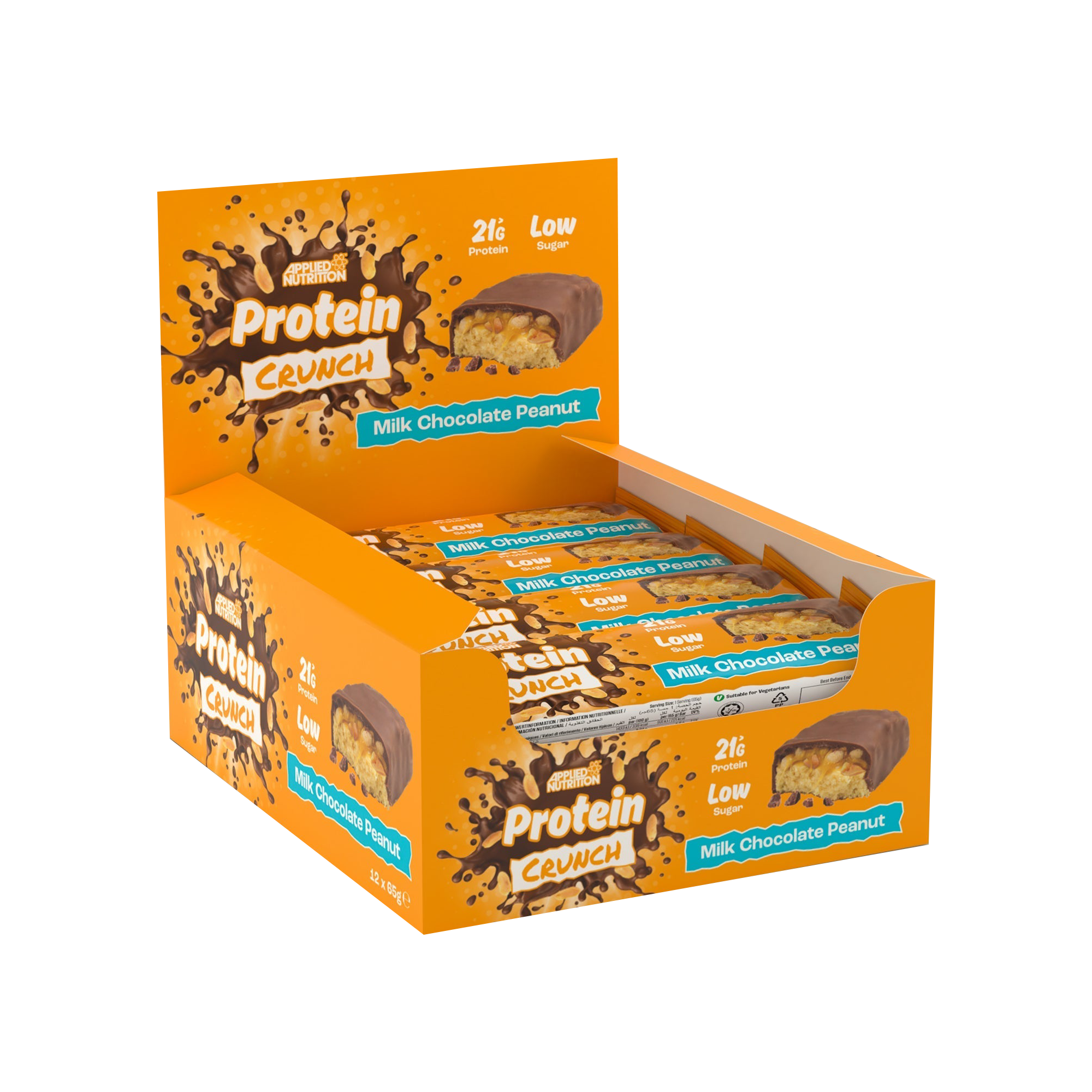 APPLIED NUTRITION - HIGH PROTEIN CRUNCH BARS