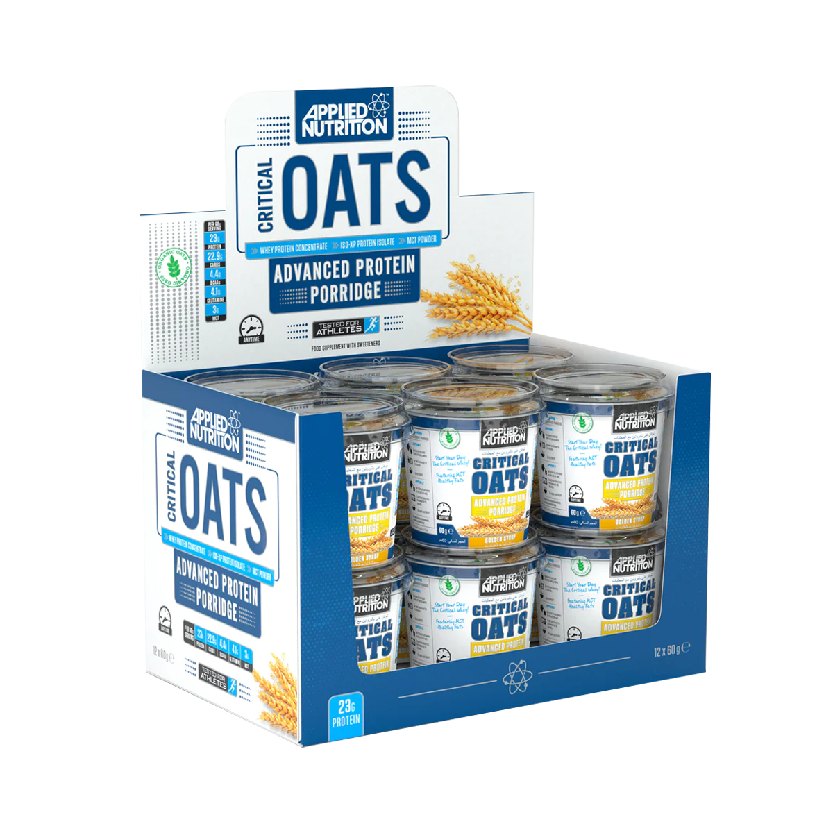 APPLIED NUTRITION - CRITICAL OATS READY-TO-GO POTS