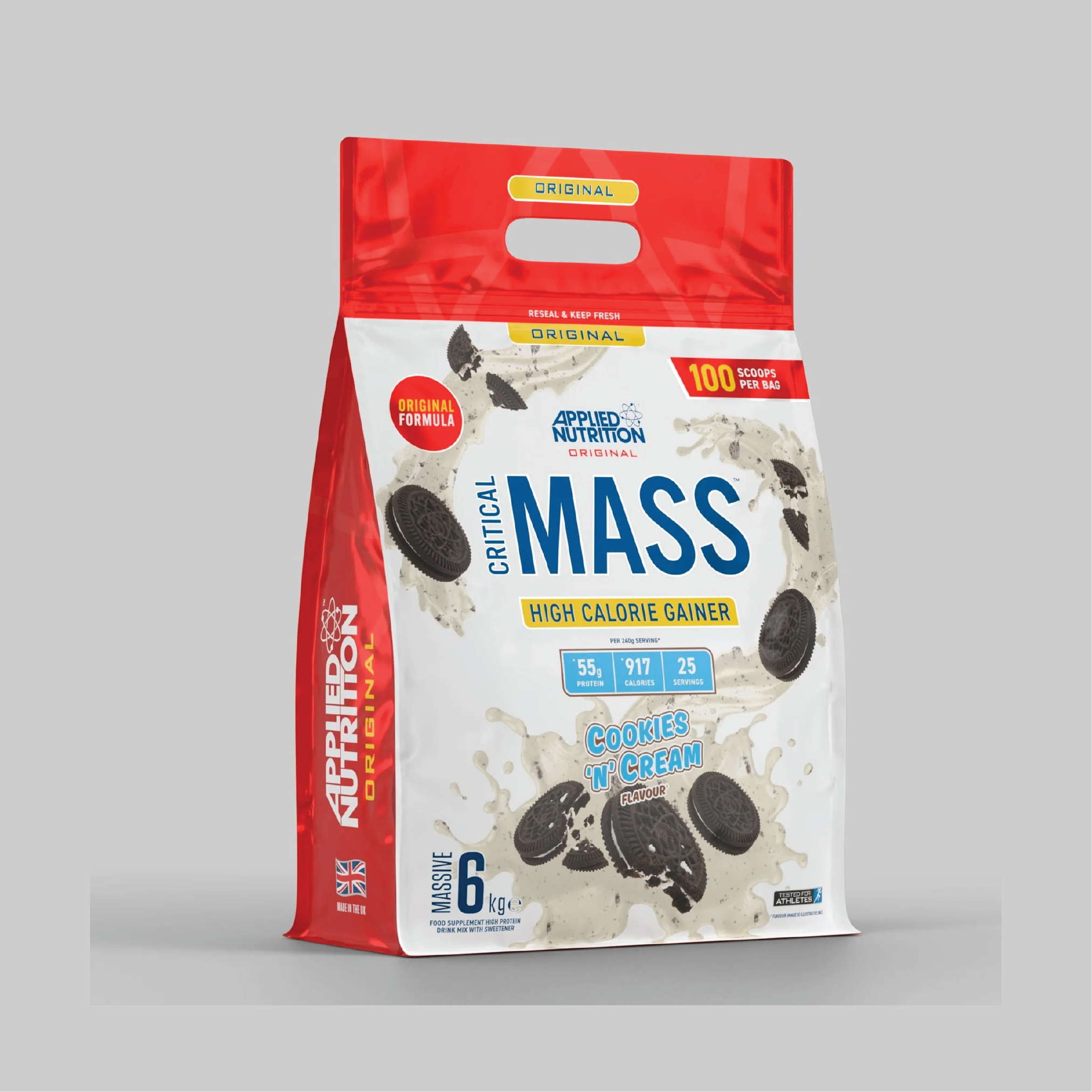 APPLIED NUTRITION - CRITICAL MASS ORIGINAL PROTEIN POWDER