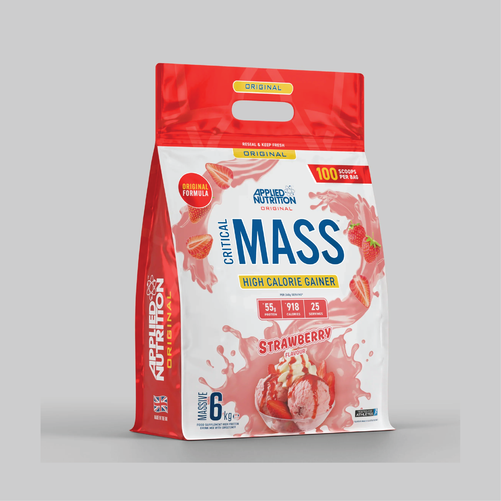 APPLIED NUTRITION - CRITICAL MASS ORIGINAL PROTEIN POWDER