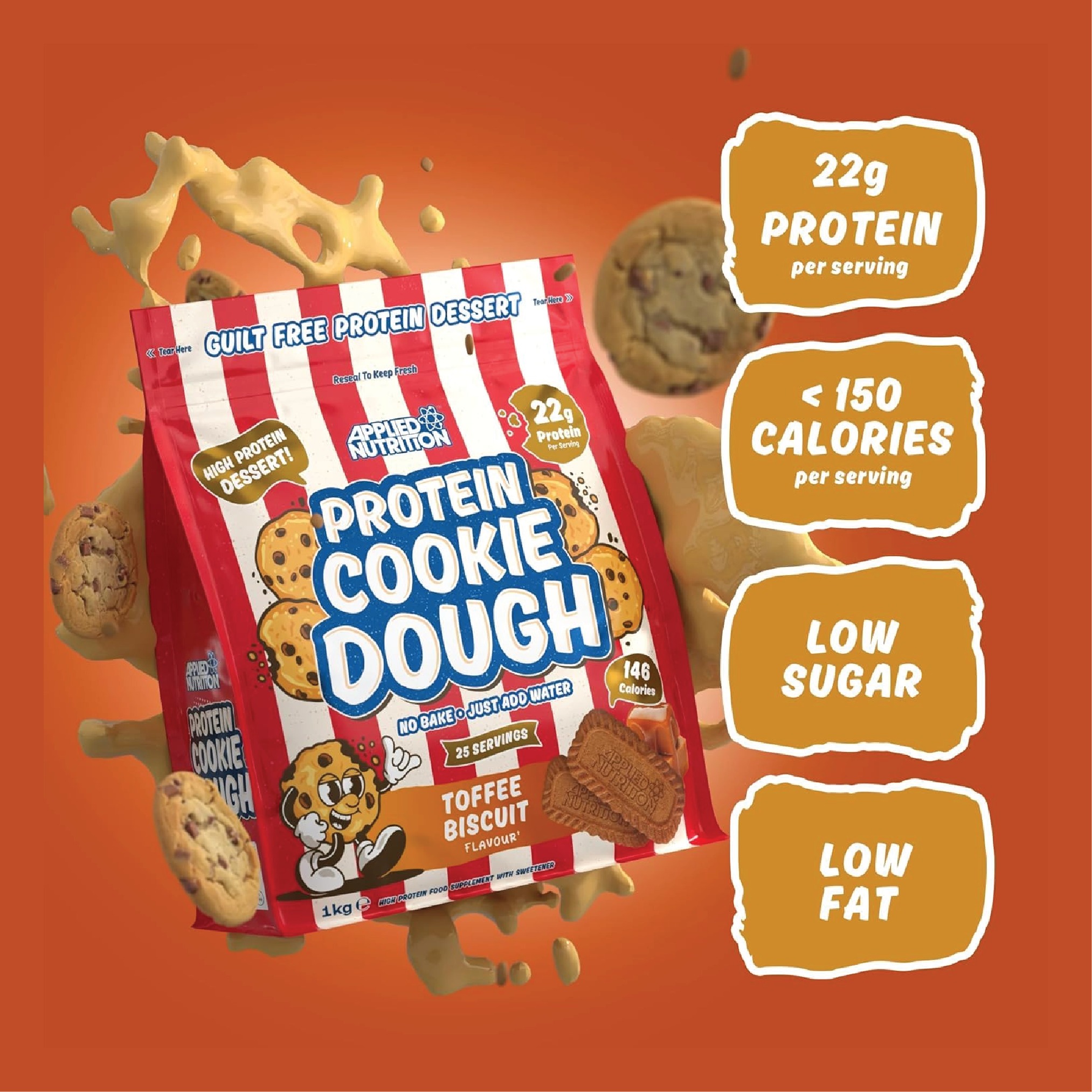 APPLIED NUTRITION - PROTEIN COOKIE DOUGH DESSERT MIX