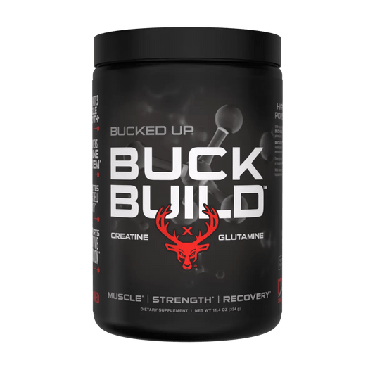 BUCKED UP - BUCKBUILD CREATINE + GLUTAMINE POWDER