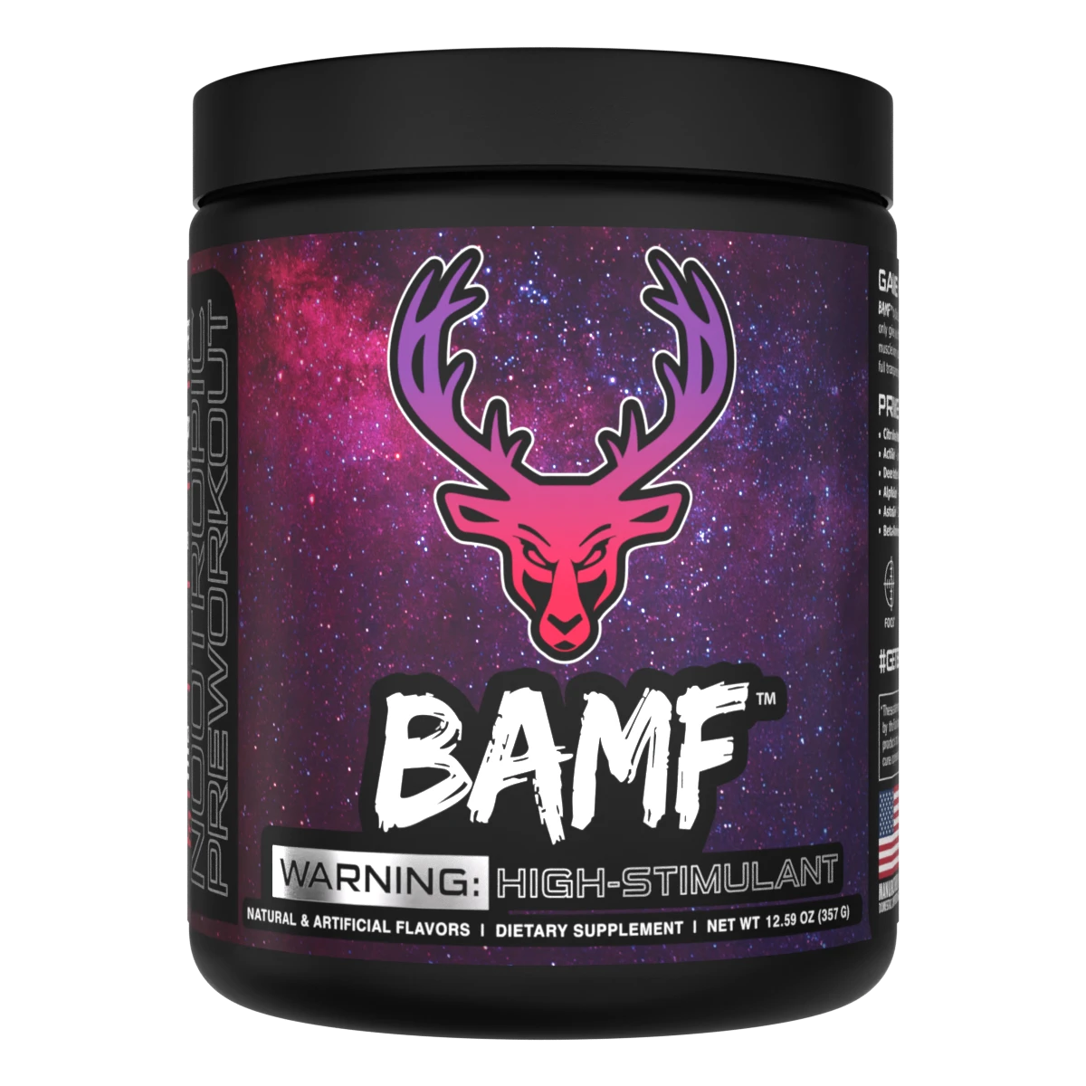 BUCKED UP - BAMF NOOTROPIC PRE WORKOUT