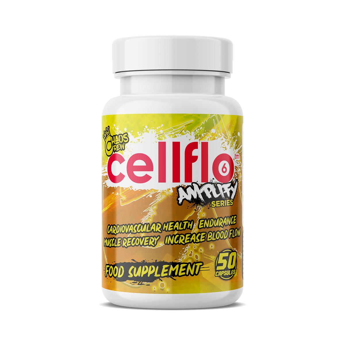 CHAOS CREW - AMPLIFY SERIES: CELLFLO6 CAPSULES