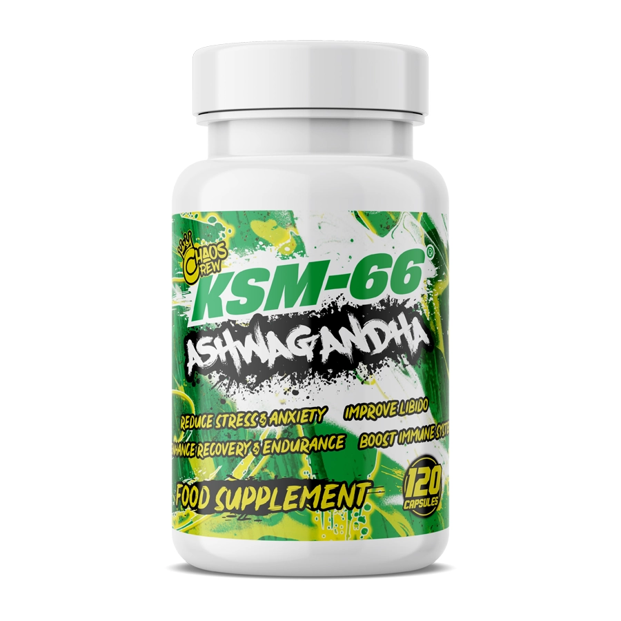 CHAOS CREW - KSM66 ASHWAGHANDHA CAPSULES