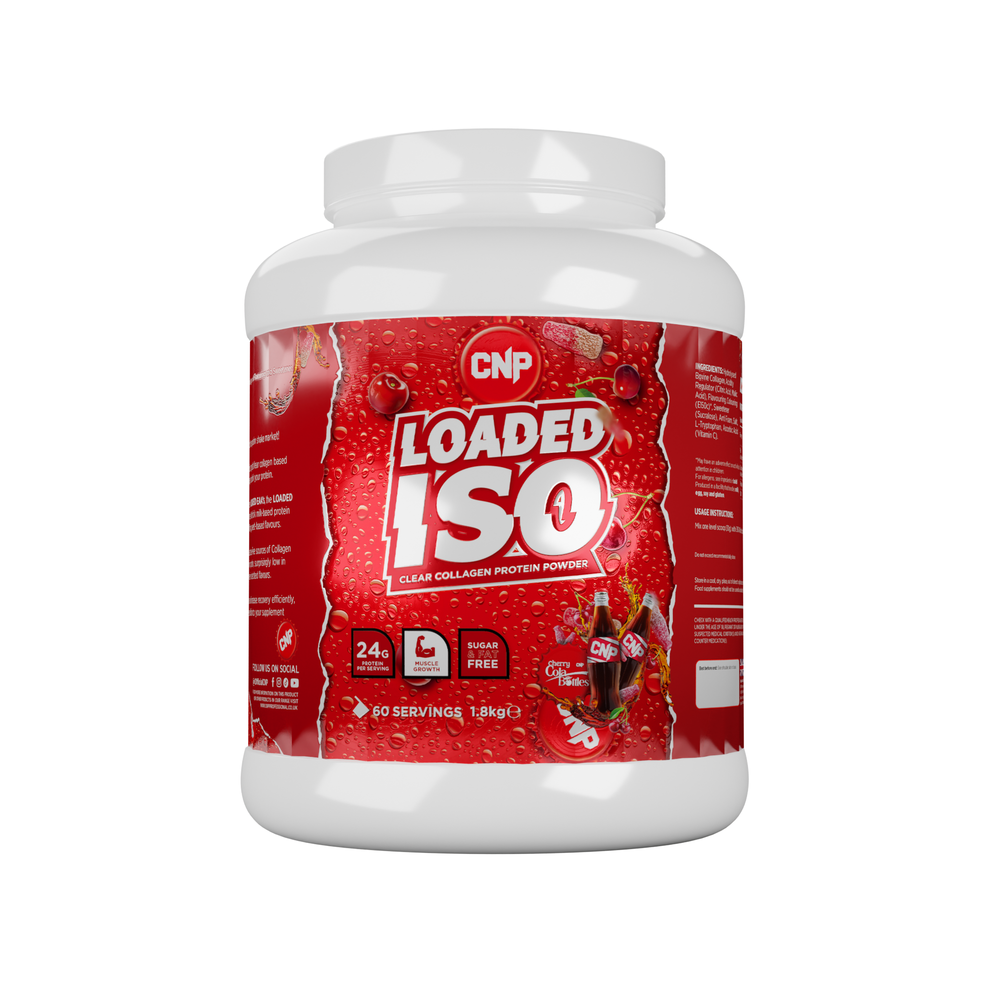 CNP - LOADED ISO CLEAR COLLAGEN PROTEIN POWDER