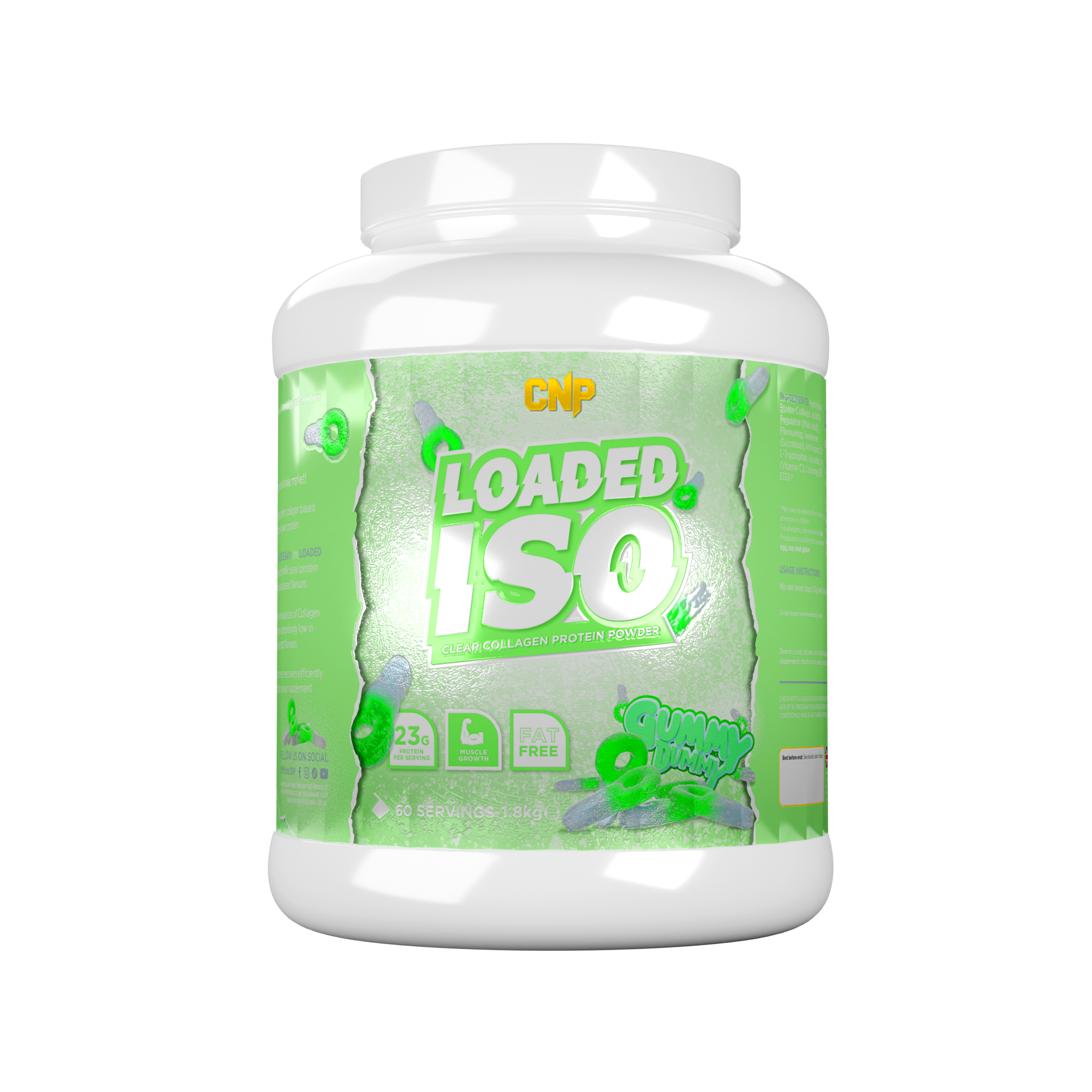 CNP - LOADED ISO CLEAR COLLAGEN PROTEIN POWDER