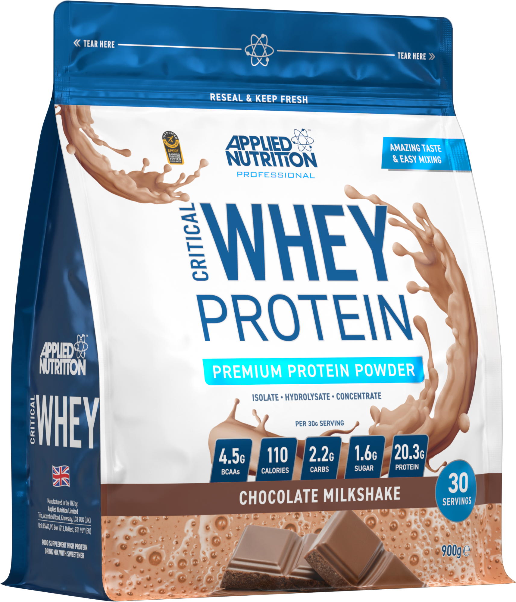 APPLIED NUTRITION - CRITICAL WHEY PROTEIN POWDER