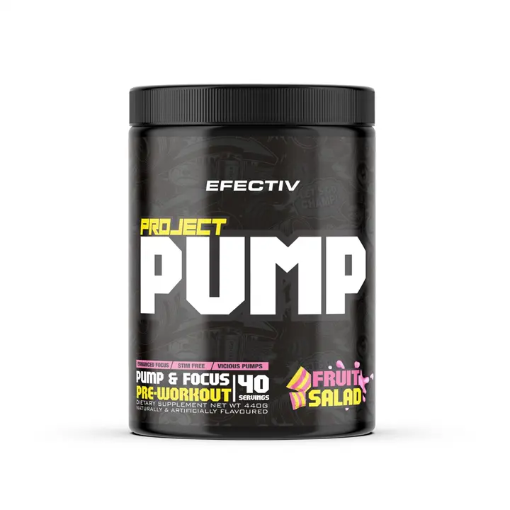 EFFECTIV - PROJECT PUMP PRE WORKOUT FORMULA (STIM-FREE)