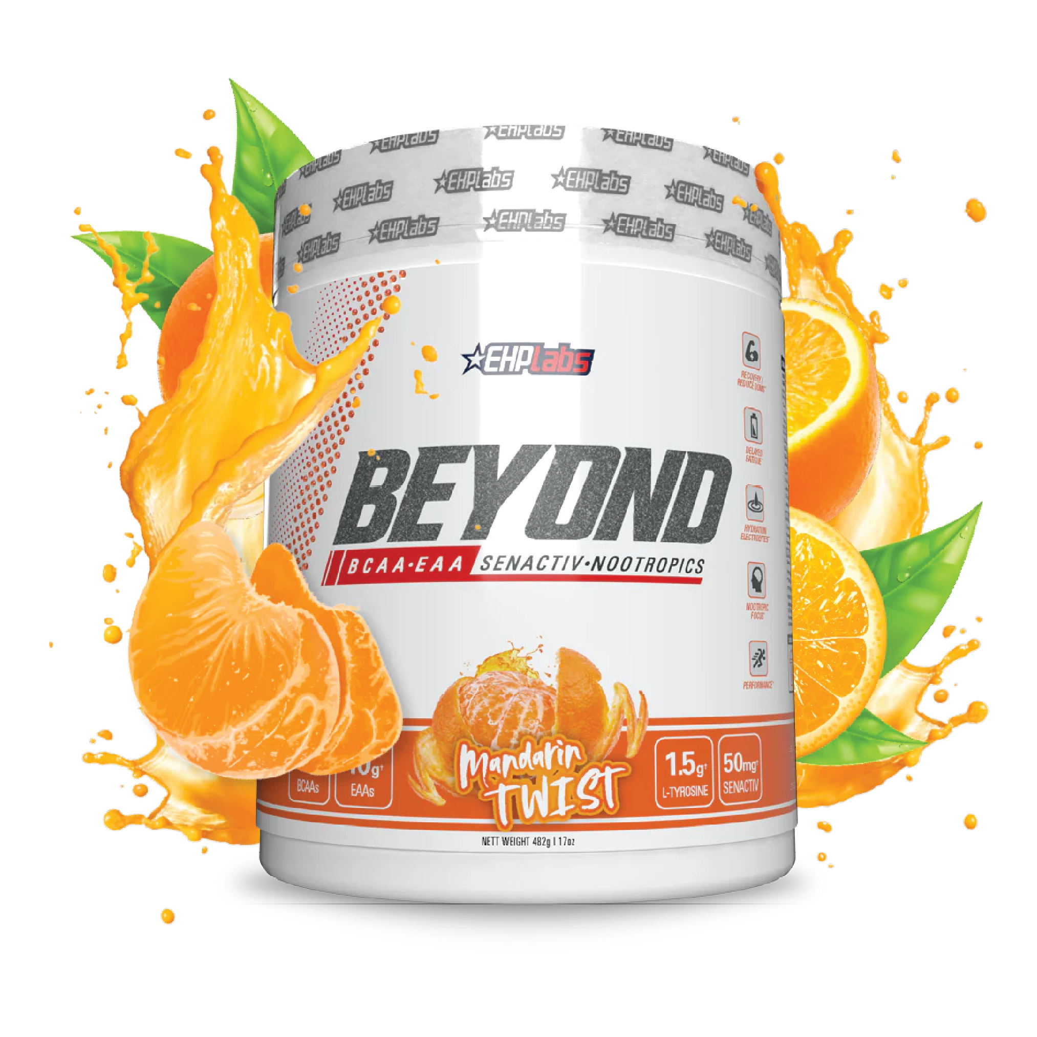 EHP LABS - BEYOND BCAA + EAA + NOOTROPIC FORMULA