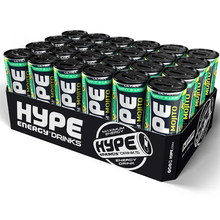 HYPE - MAXIMUM ENERGY RTD CANS