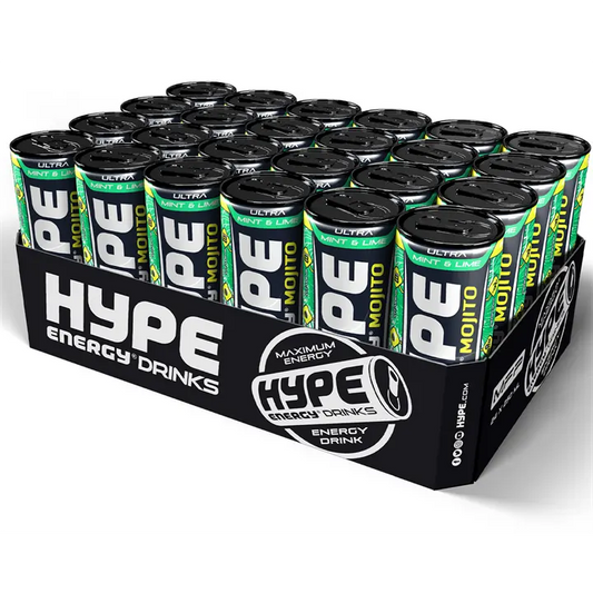 HYPE - MAXIMUM ENERGY RTD CANS