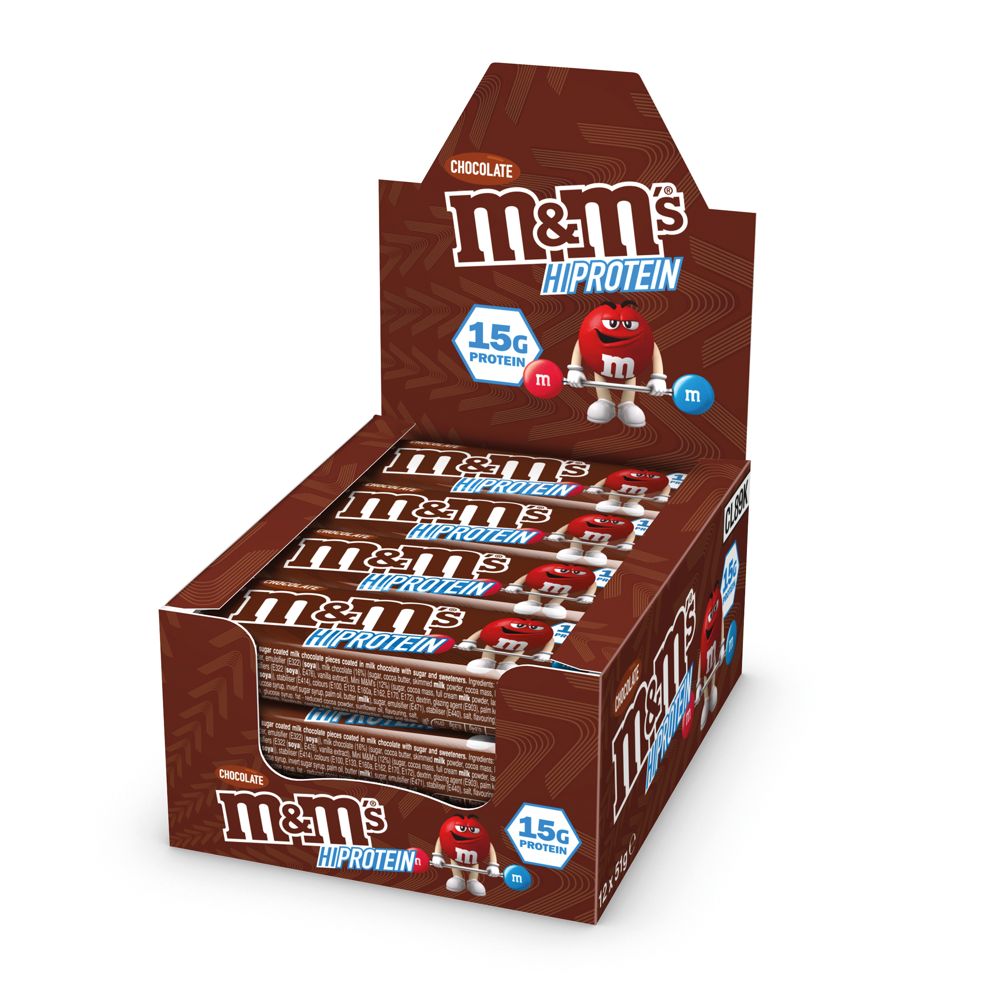 M&M - HI-PROTEIN BARS