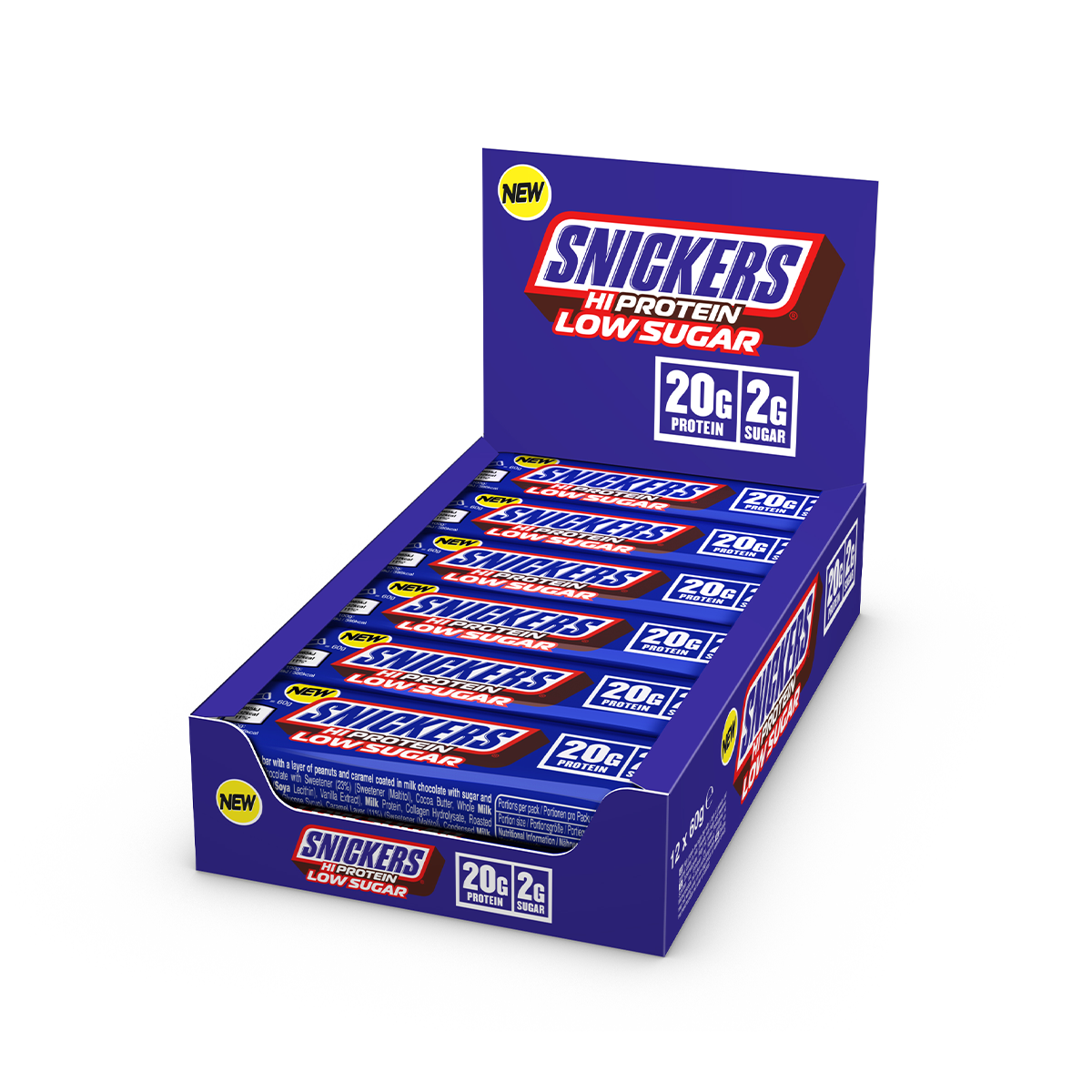 SNICKERS - HI-PROTEIN LOW SUGAR BARS