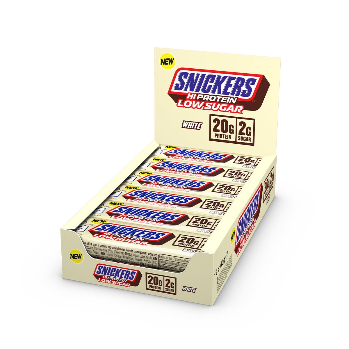 SNICKERS - HI-PROTEIN LOW SUGAR BARS