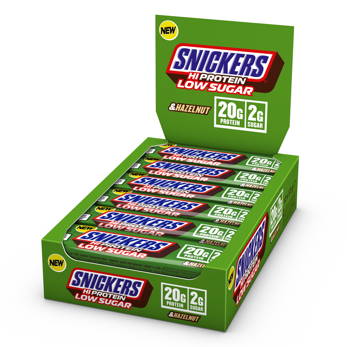 SNICKERS - HI-PROTEIN LOW SUGAR BARS