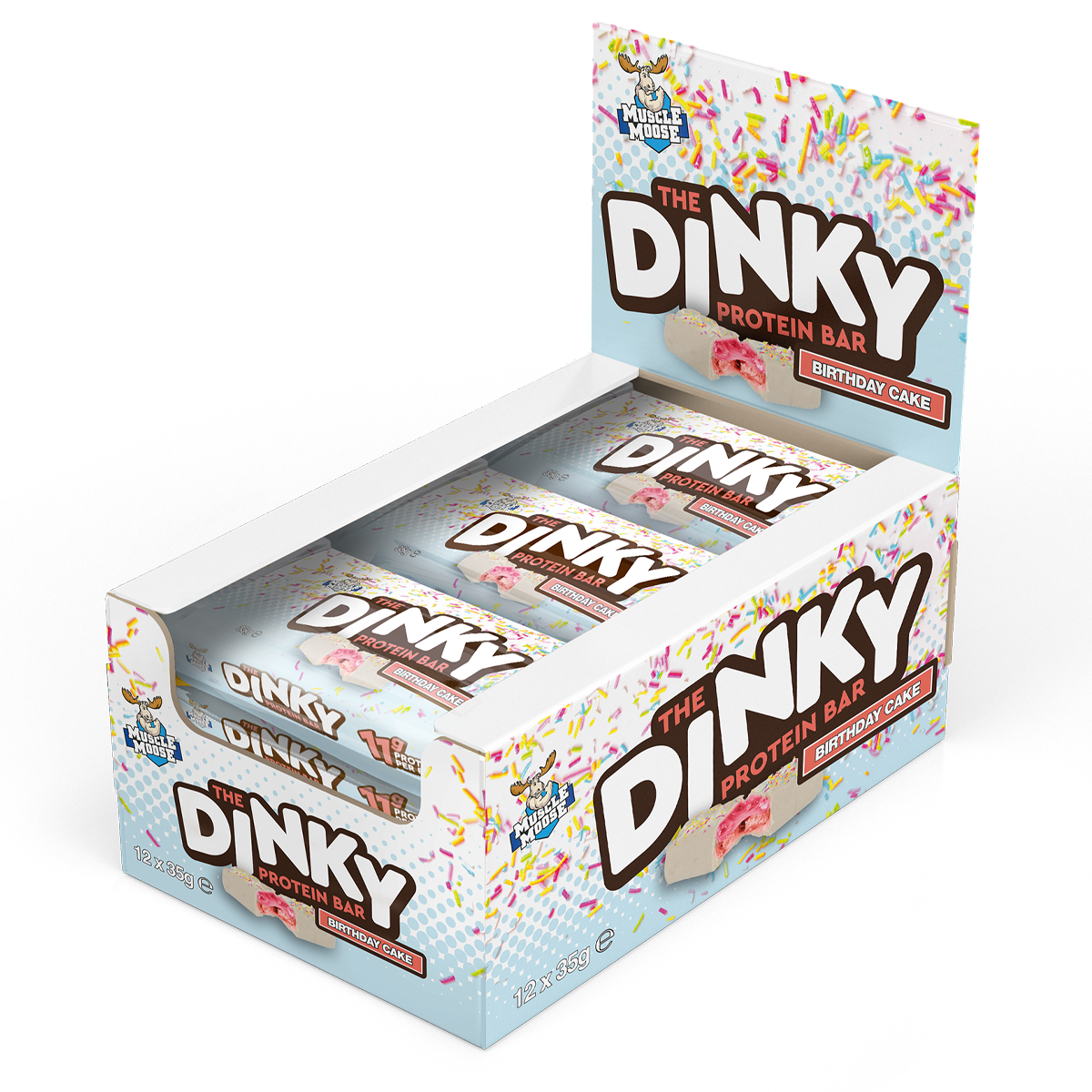 MUSCLE MOOSE - DINKY PROTEIN BARS