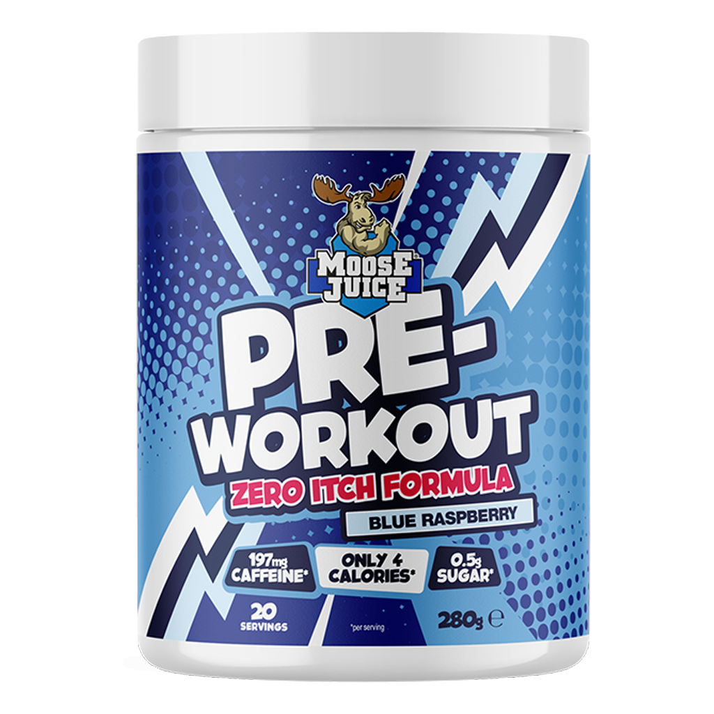 MUSCLE MOOSE - ZERO ITCH PRE WORKOUT