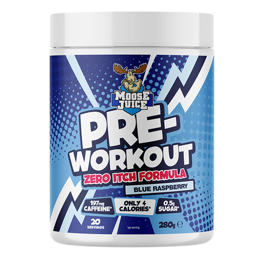 MUSCLE MOOSE - ZERO ITCH PRE WORKOUT