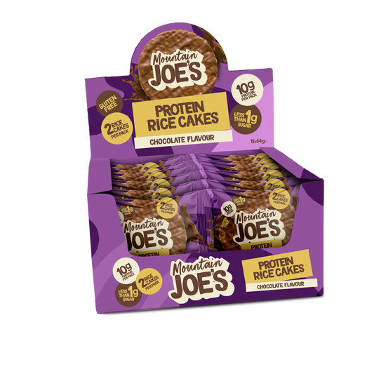 MOUNTAIN JOE'S - ON-THE-GO HIGH PROTEIN RICE CAKES TWIN PACK