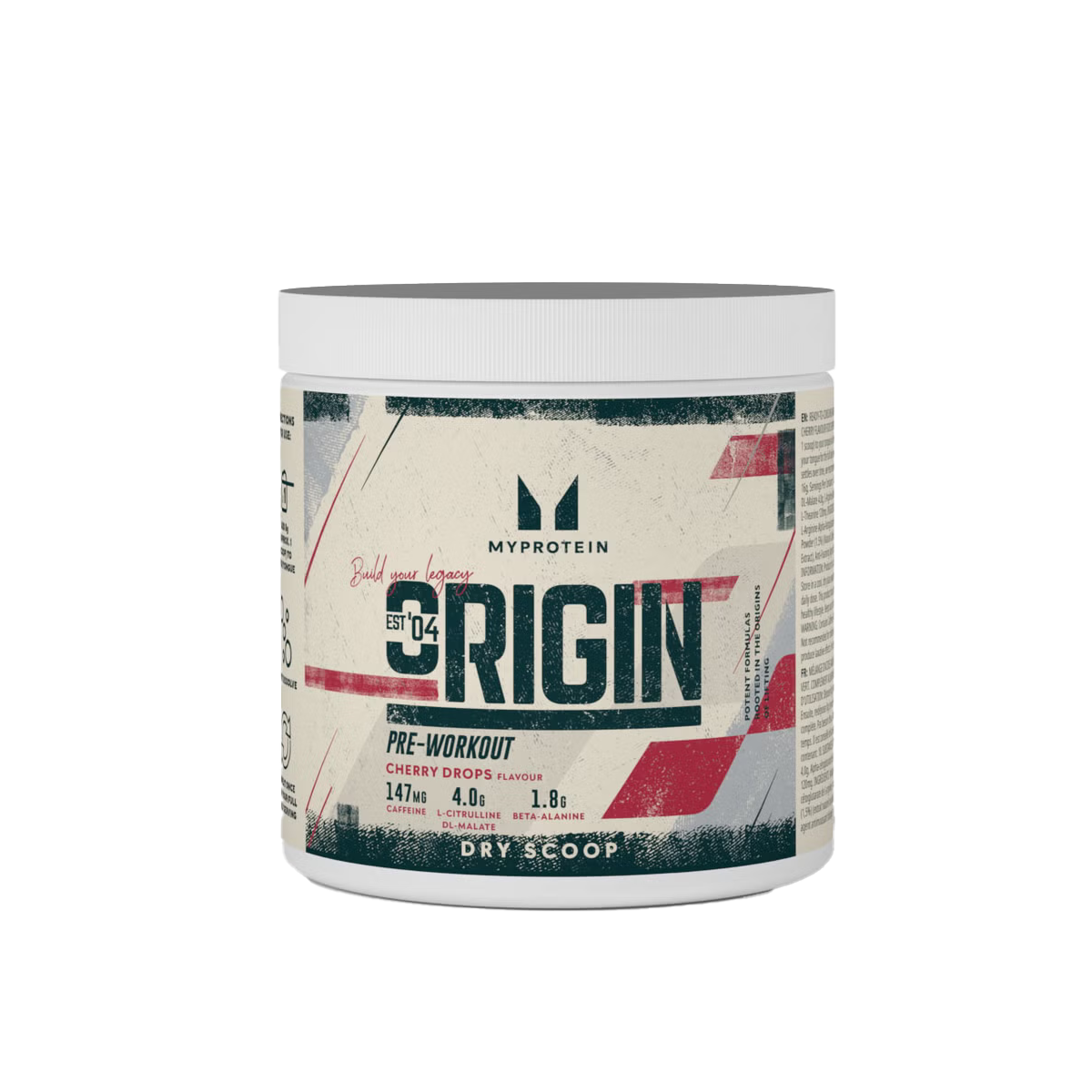 MYPROTEIN - ORIGIN DRY SCOOP SAFE PRE WORKOUT