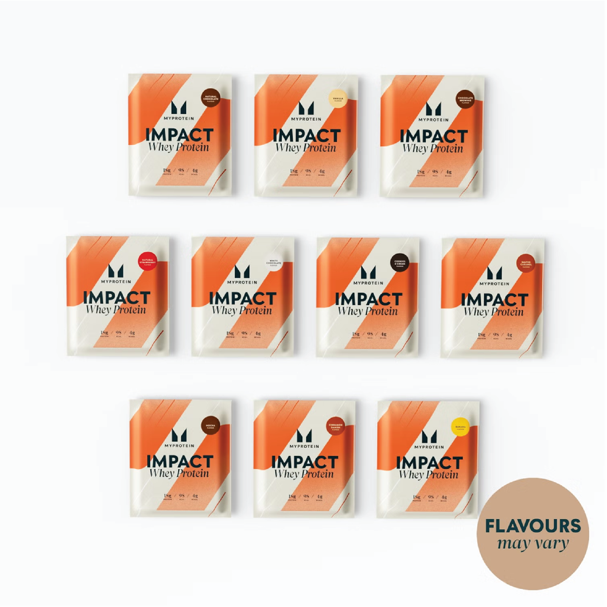MYPROTEIN - IMPACT WHEY PROTEIN POWDER SAMPLES