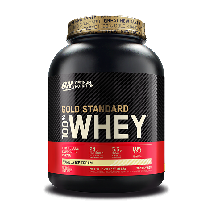 OPTIMUM NUTRITION - GOLD STANDARD 100% WHEY PROTEIN POWDER