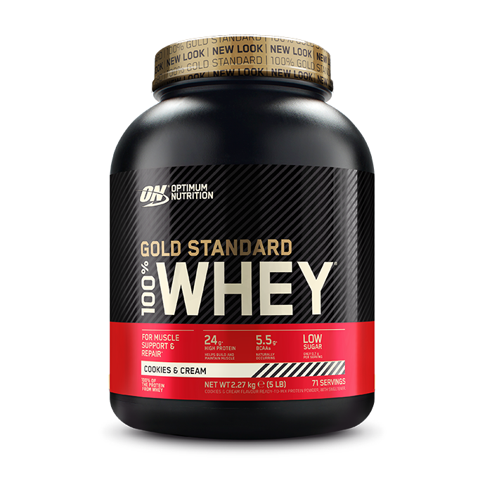 OPTIMUM NUTRITION - GOLD STANDARD 100% WHEY PROTEIN POWDER