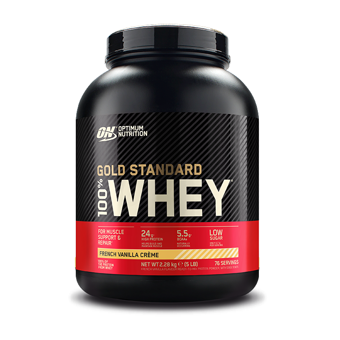 OPTIMUM NUTRITION - GOLD STANDARD 100% WHEY PROTEIN POWDER