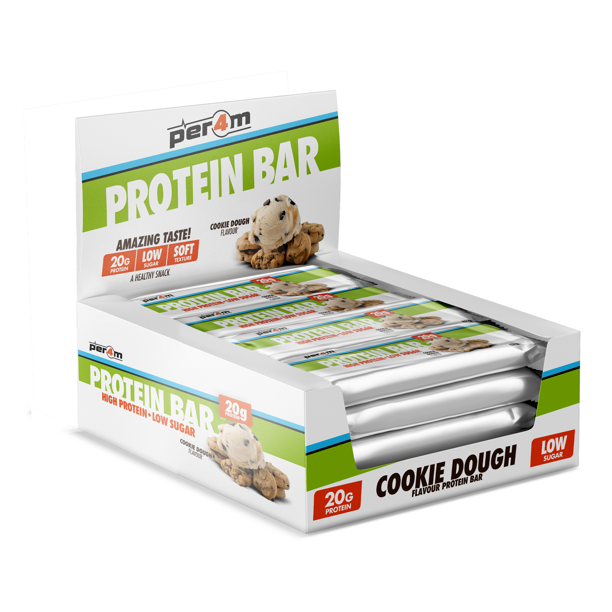 PER4M - ADVANCED WHEY HIGH PROTEIN 62G BARS