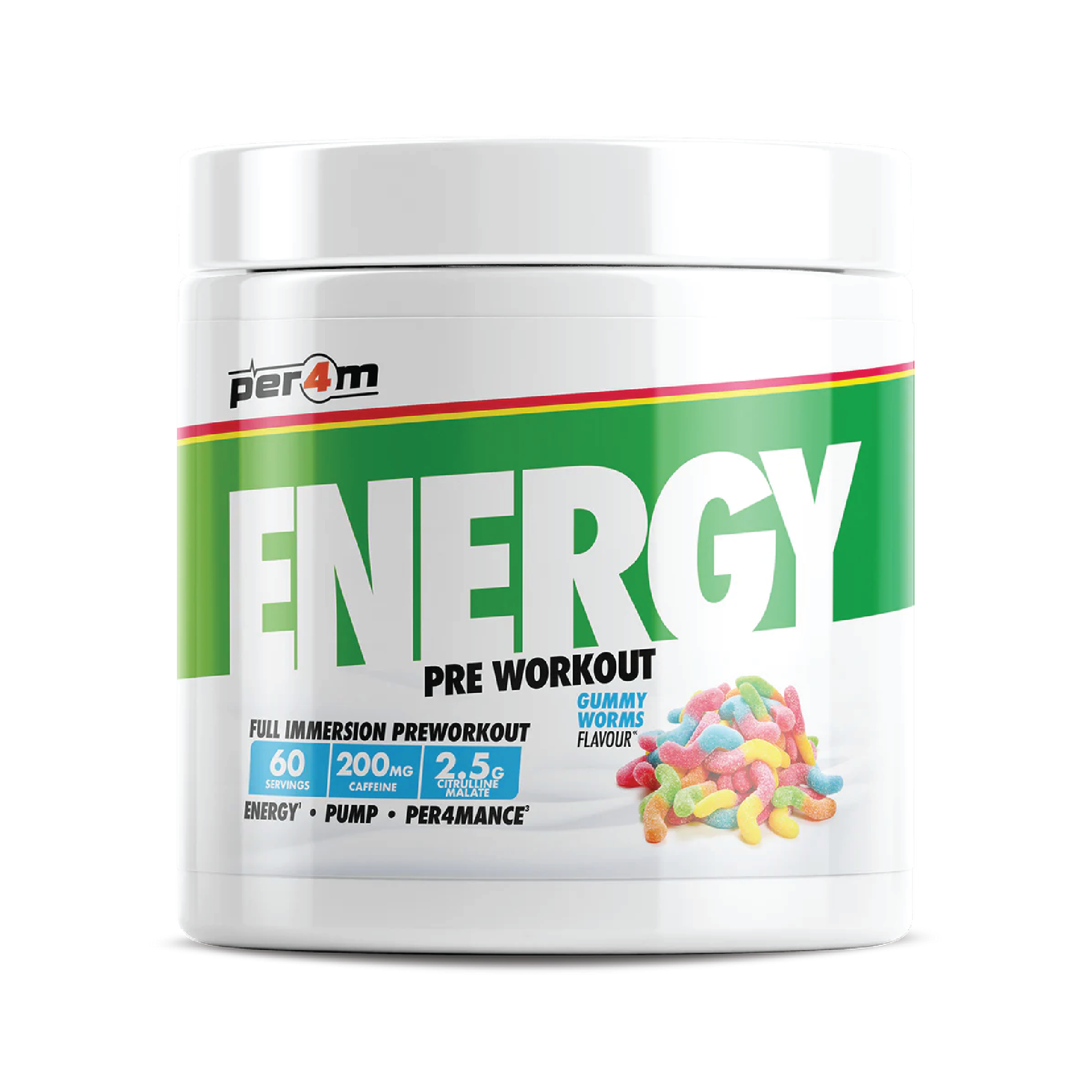 PER4M - ENERGY HIGH PUMP + SUSTAINED ENERGY PRE WORKOUT