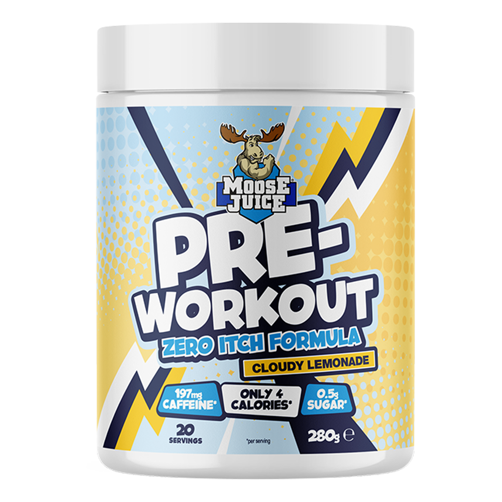 MUSCLE MOOSE - ZERO ITCH PRE WORKOUT