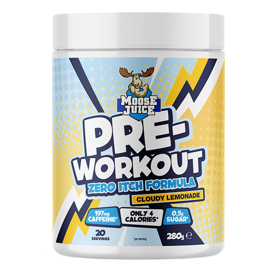 MUSCLE MOOSE - ZERO ITCH PRE WORKOUT