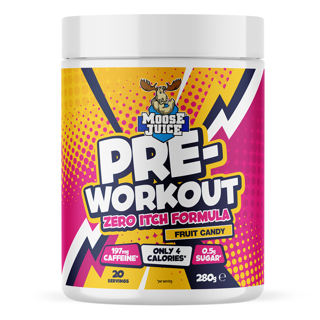 MUSCLE MOOSE - ZERO ITCH PRE WORKOUT