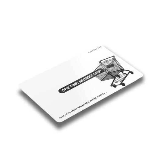 INSTANT SAVER CARD - ONE-TIME