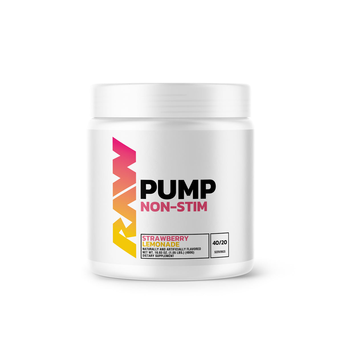 RAW NUTRITION - PUMP EU PRE WORKOUT