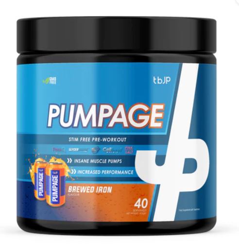 TBJP - PUMPAGE STIM-FREE PRE WORKOUT