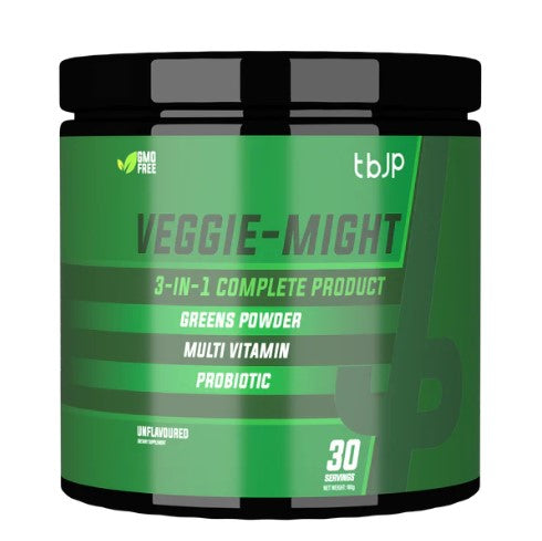 TBJP - VEGGIE-MIGHT GREENS + MULTIVITAMIN + PROBIOTIC FORMULA