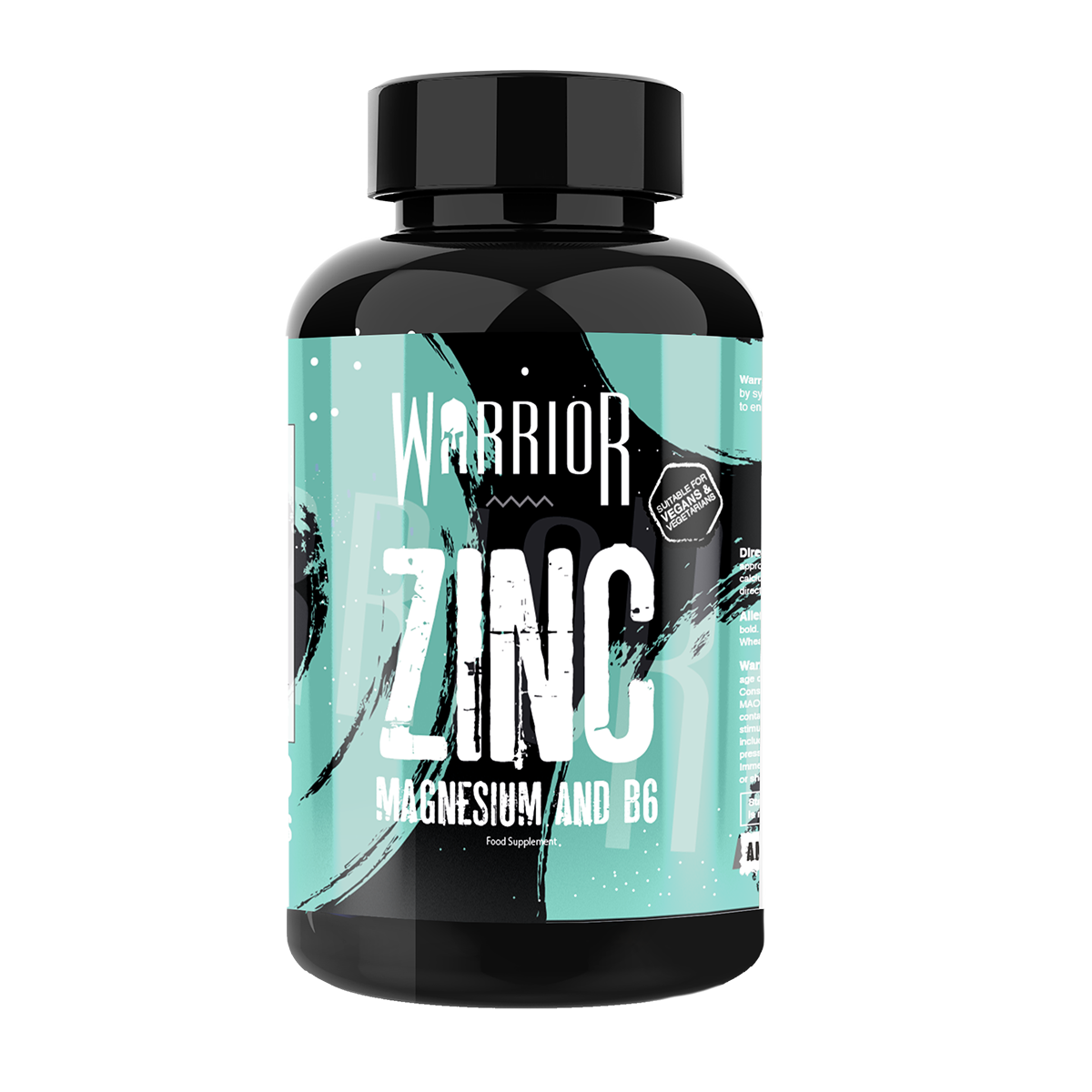 WARRIOR - ZINC + MAGNESIUM + B6 VITAMIN COMPLEX TABLETS