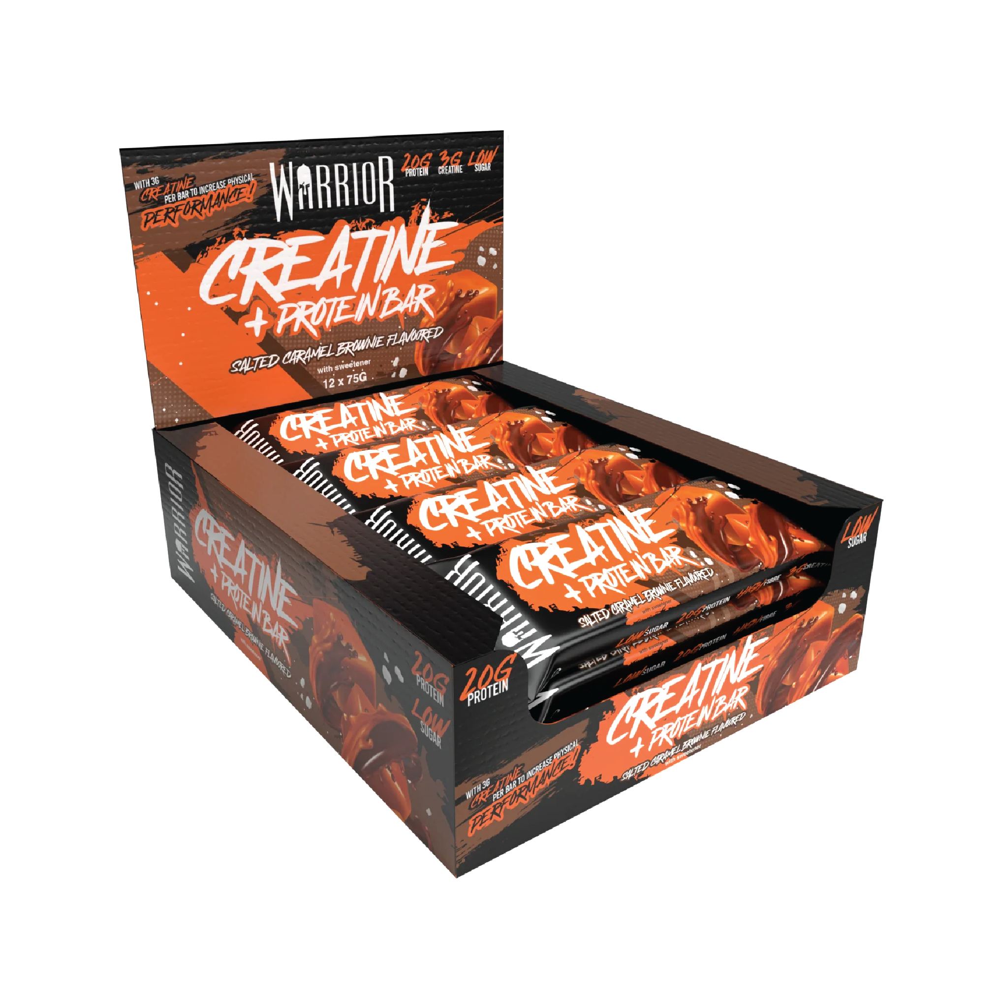WARRIOR - CREATINE + PROTEIN BARS