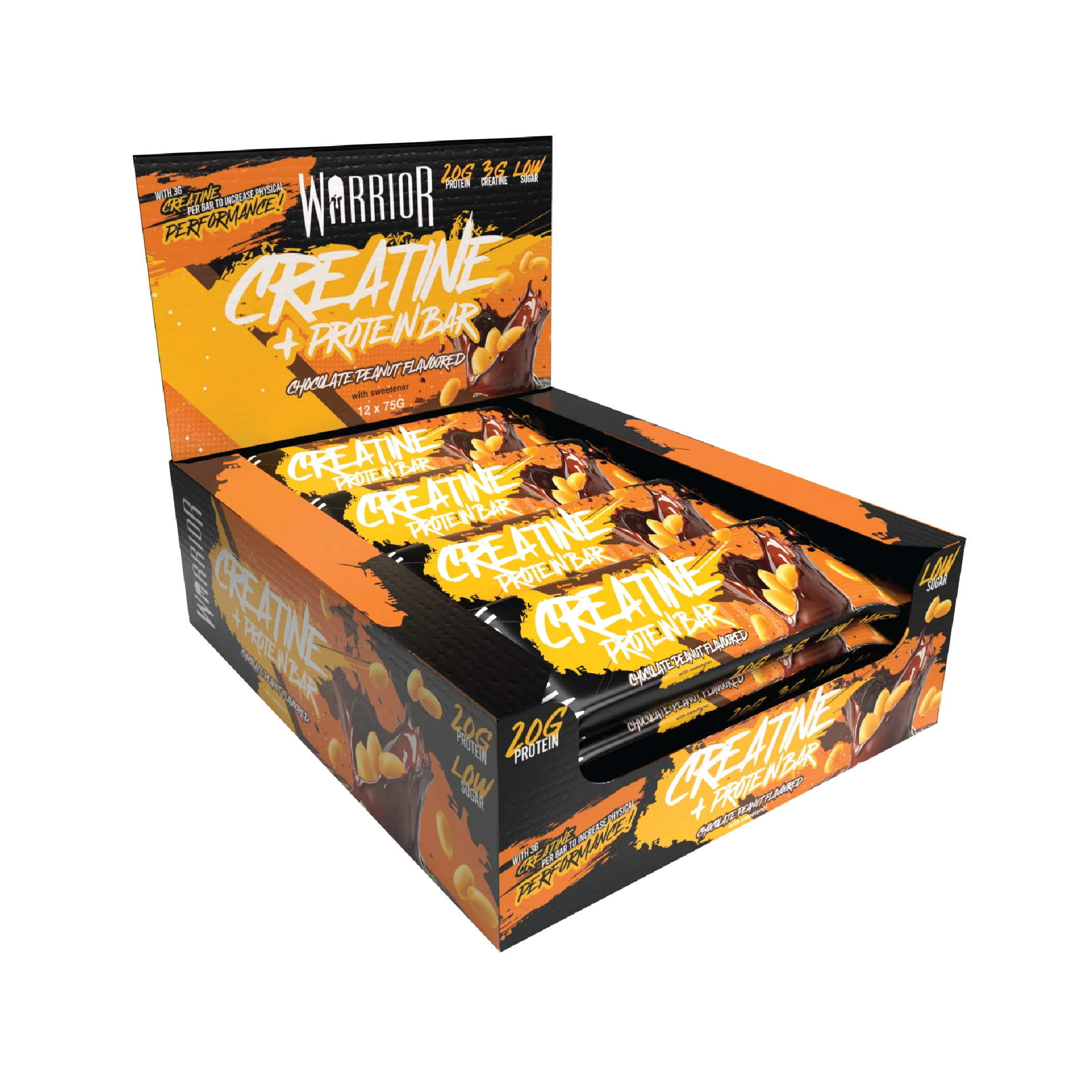 WARRIOR - CREATINE + PROTEIN BARS