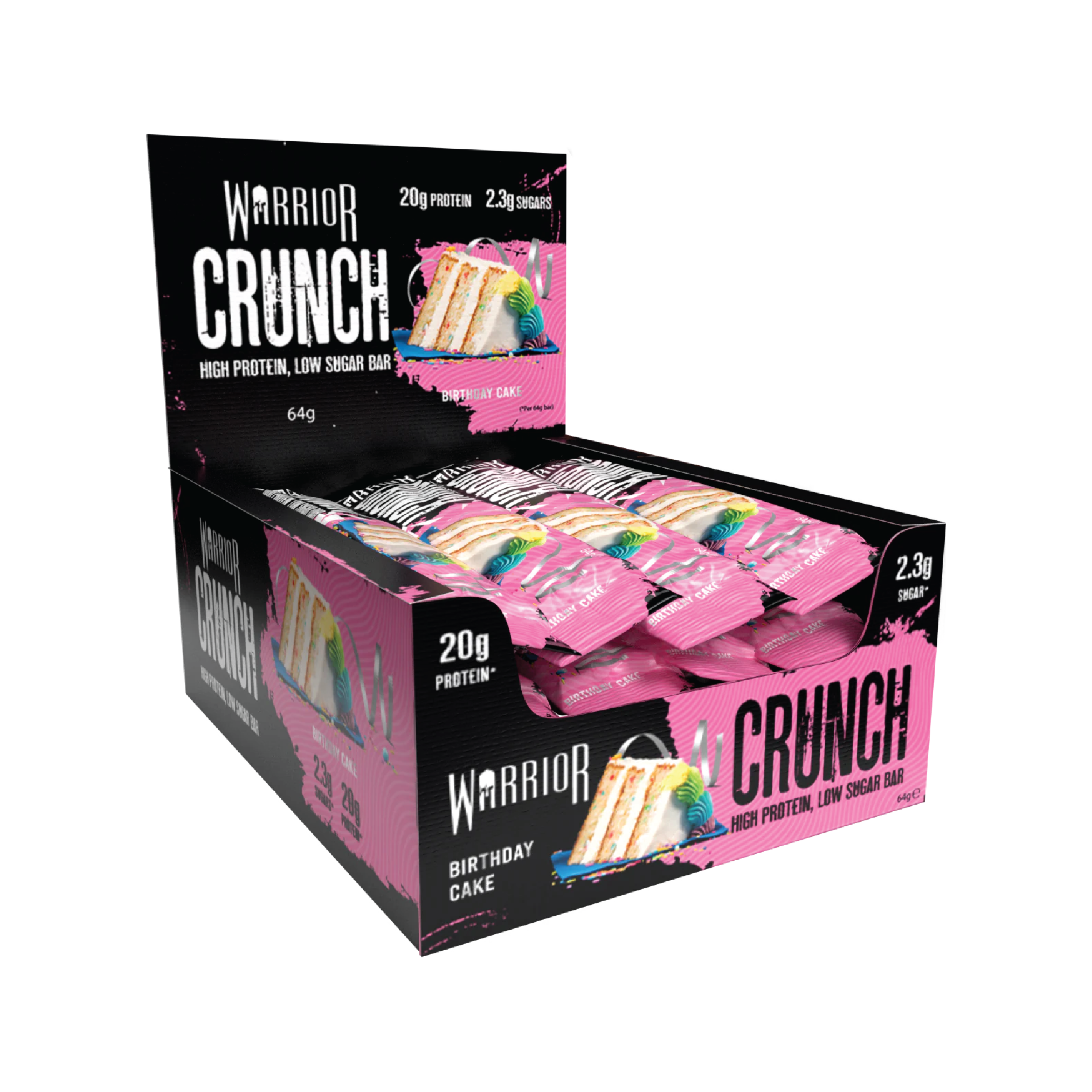 WARRIOR - CRUNCH HGH PROTEIN BARS