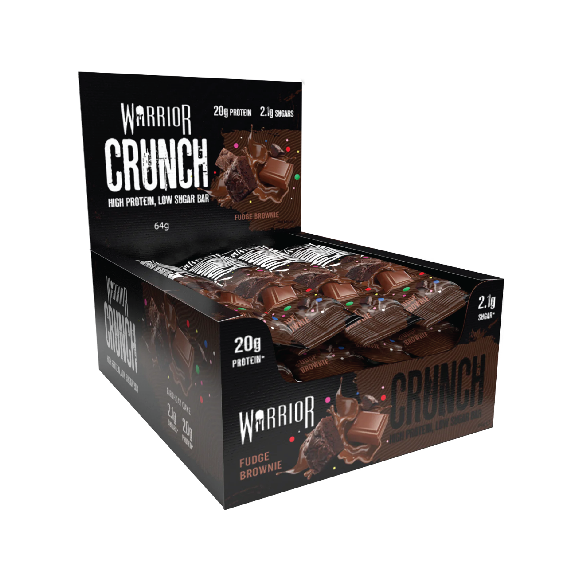 WARRIOR - CRUNCH HGH PROTEIN BARS