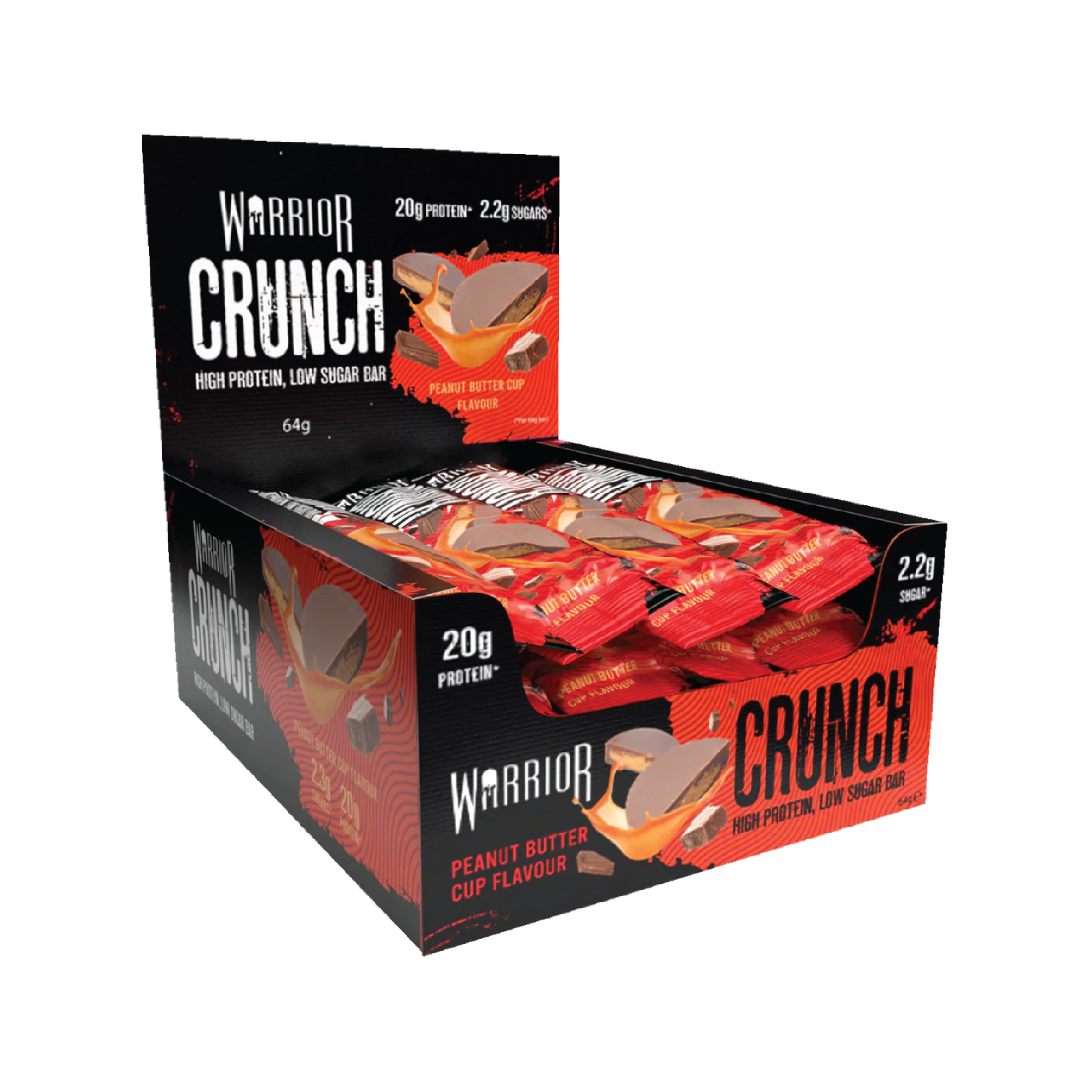 WARRIOR - CRUNCH HGH PROTEIN BARS